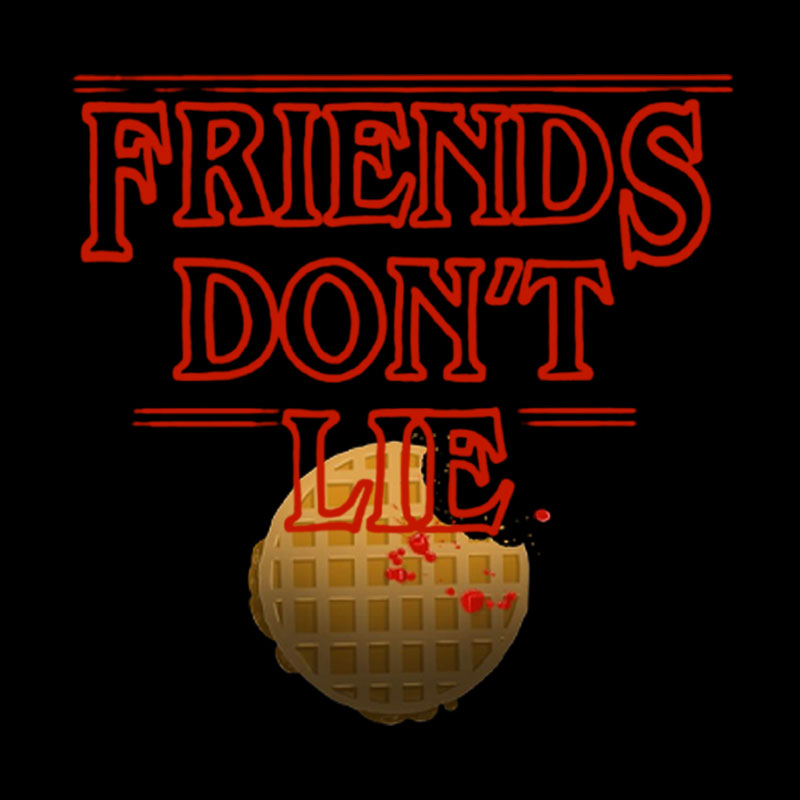 Friends Don't Lie Geek T-Shirt