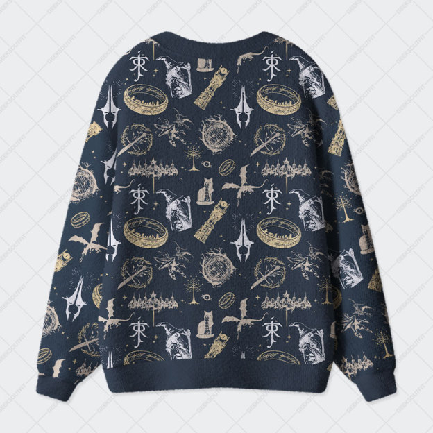 Magic Ring Cool Geek Ugly Cardigan Sweaters 