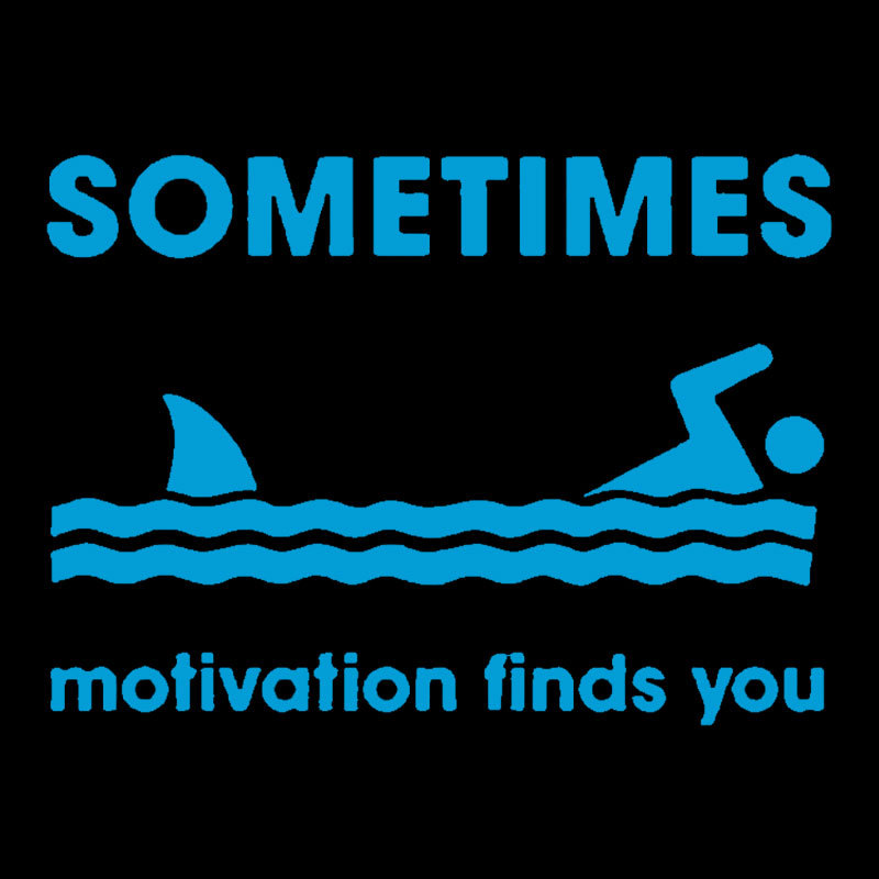 Sometimes Motivation Finds You Geek T-Shirt