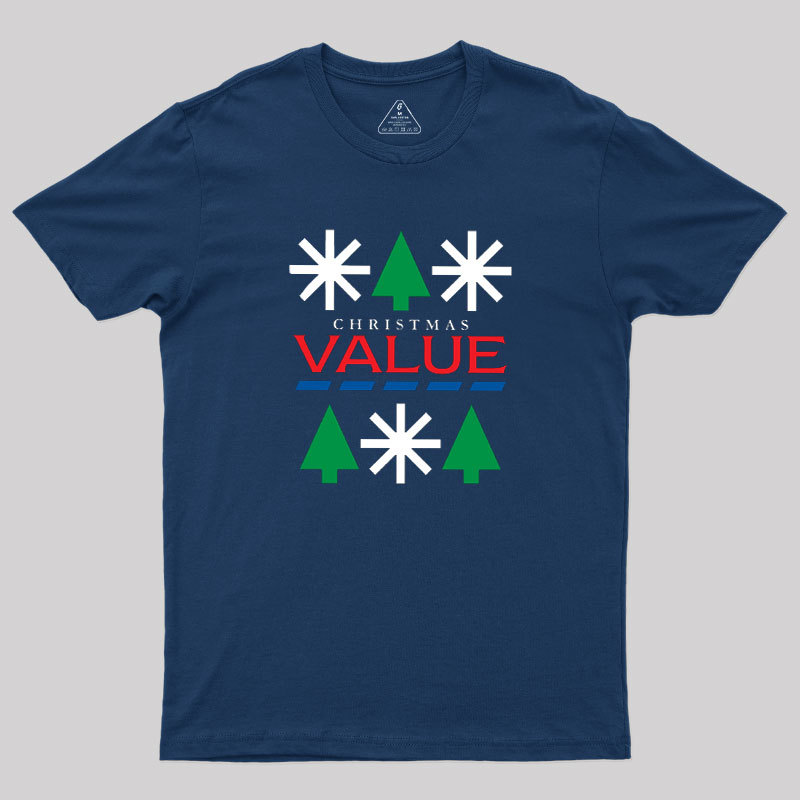 Value Christmas Geek T-Shirt