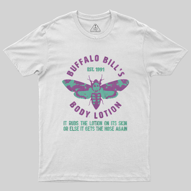 Silence of the Lotion Geek T-Shirt