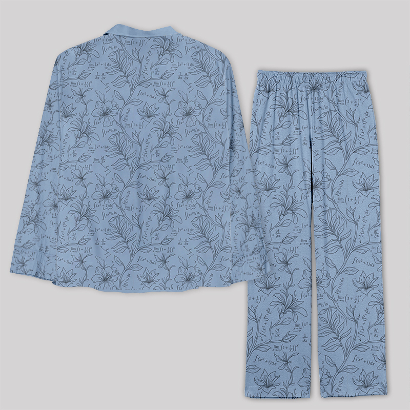 Floral Branch Function Geek Pajama Sets
