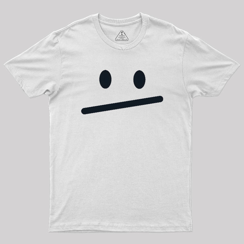 Meh Face Geek T-Shirt