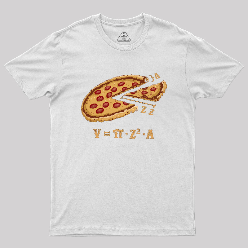 The Volume of Pizza Geek T-Shirt