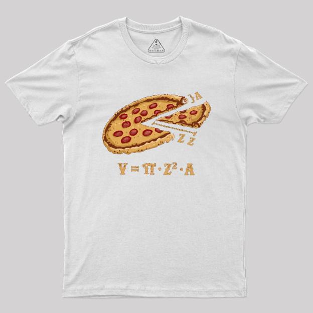 The Volume of Pizza Geek T-Shirt