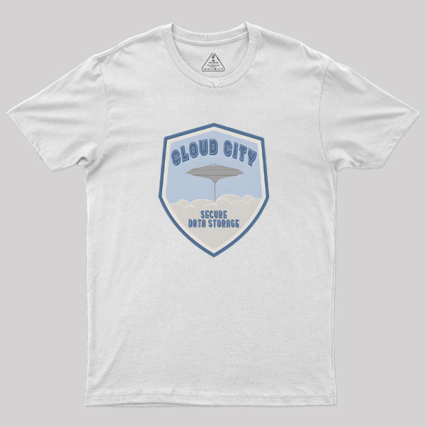 Cloud City Data Storage Geek T-Shirt