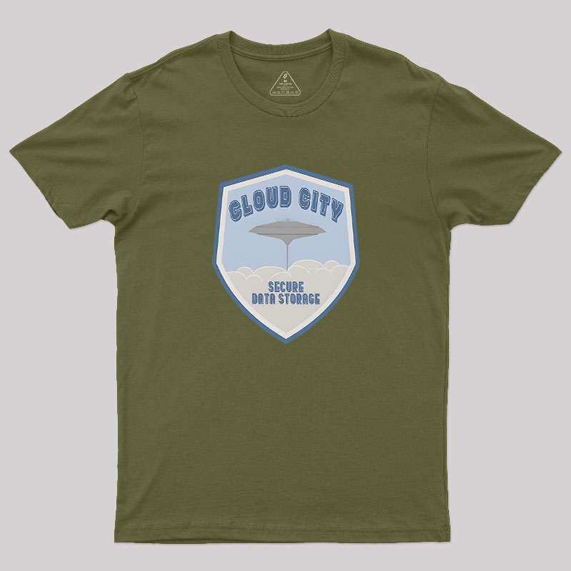 Cloud City Data Storage Geek T-Shirt