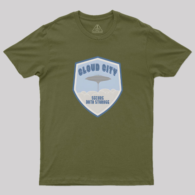 Cloud City Data Storage Geek T-Shirt