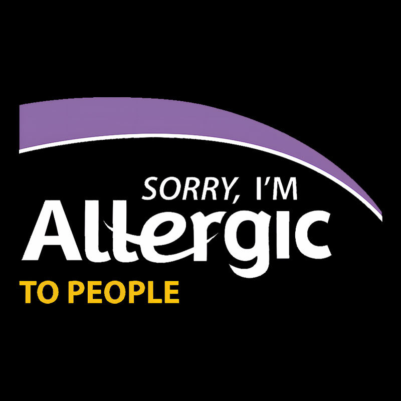 Allergic to People Geek T-Shirt