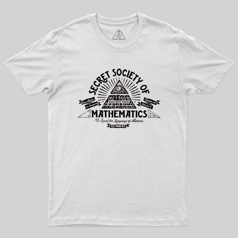 Illumathnati - Secret Society of Math Geek T-Shirt