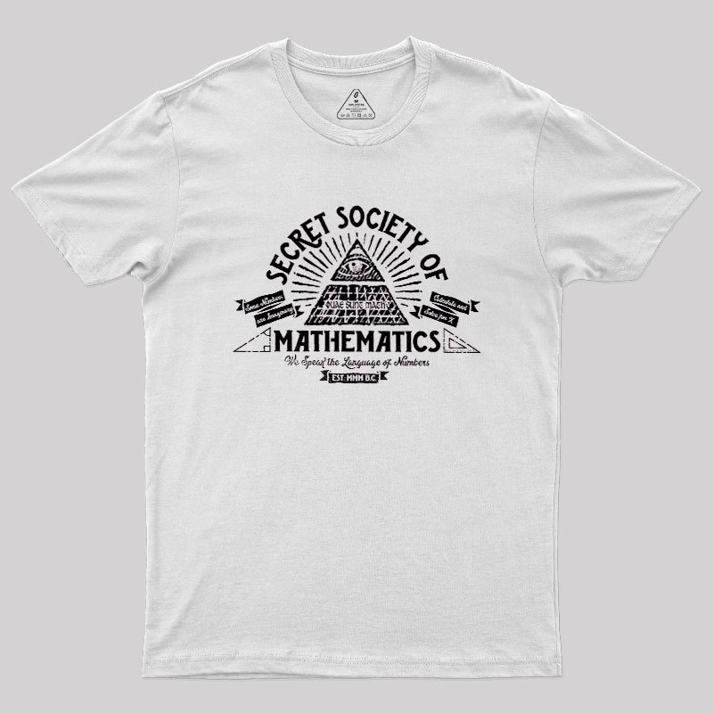 Illumathnati - Secret Society of Math Geek T-Shirt