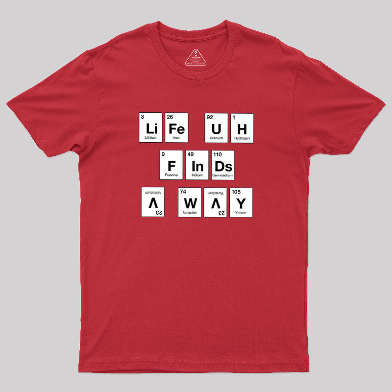 Life Finds a Way Geek T-Shirt