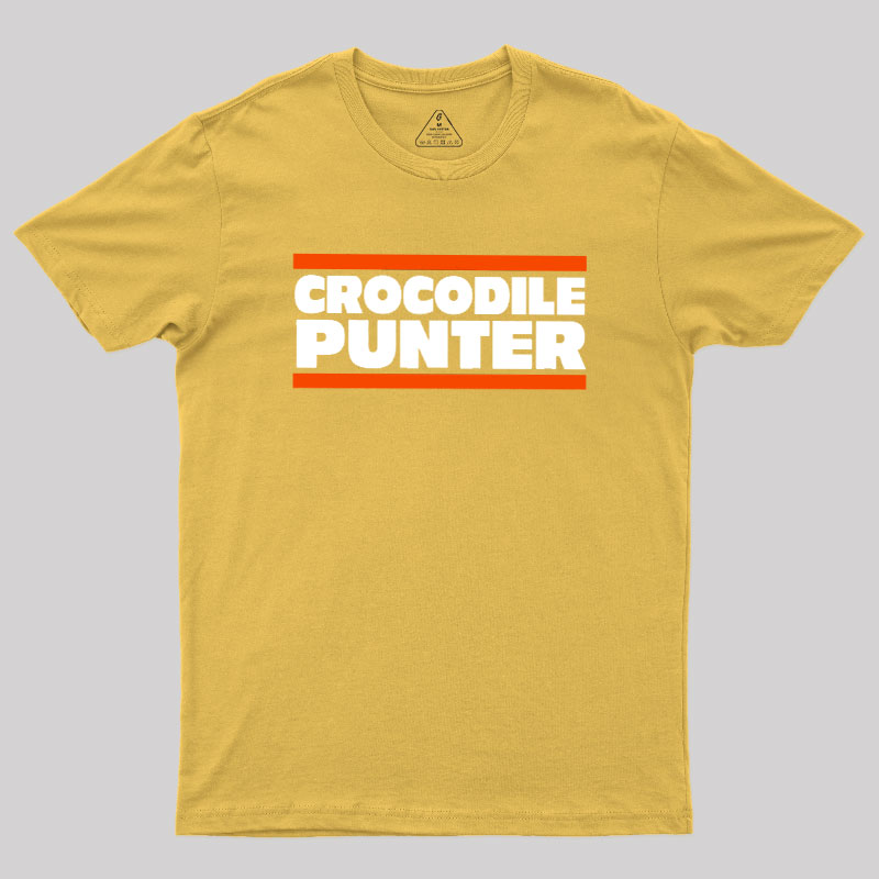 Crocodile Punter Geek T-Shirt