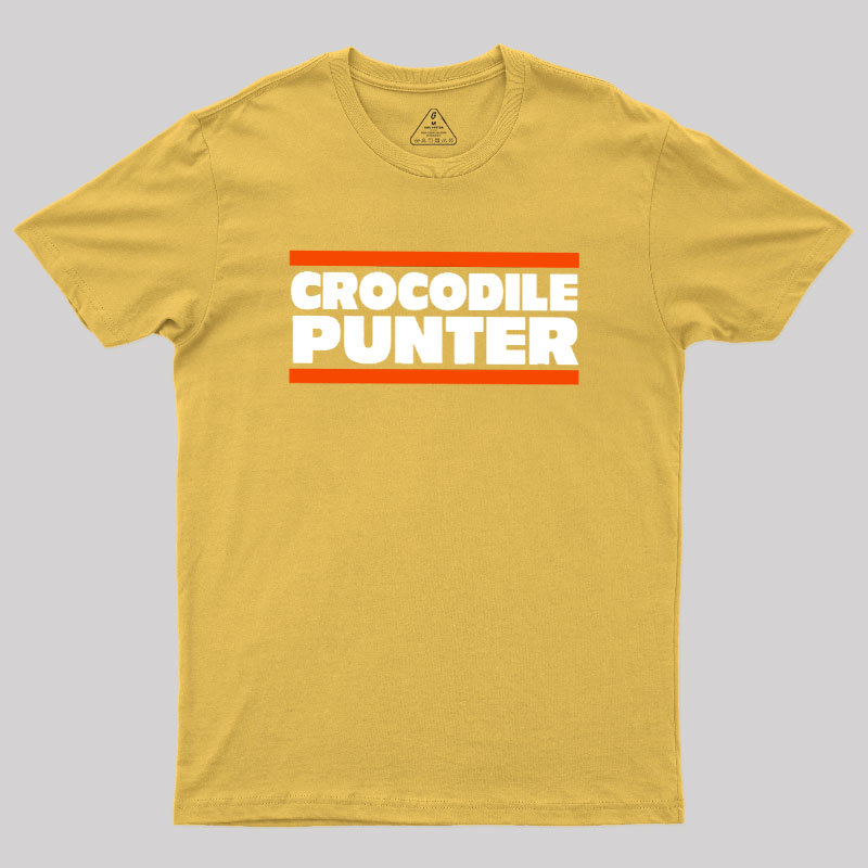 Crocodile Punter Geek T-Shirt