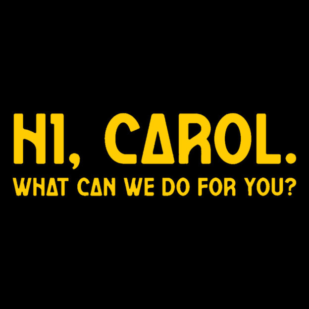 Hi Carol What Can We Do For You Geek T-Shirt