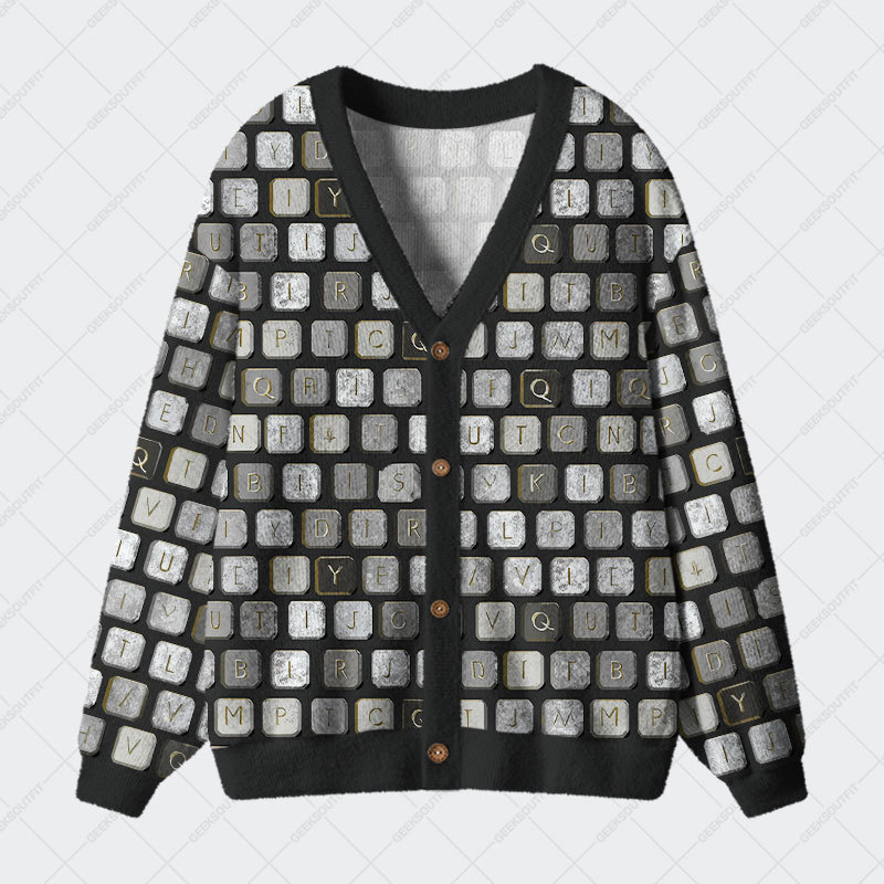 Geeksoutfit Keyed In Geek Ugly Cardigan Sweaters for Sale