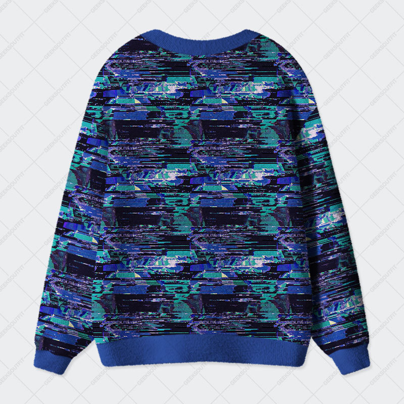 Signal Break Geek Ugly Cardigan Sweaters 