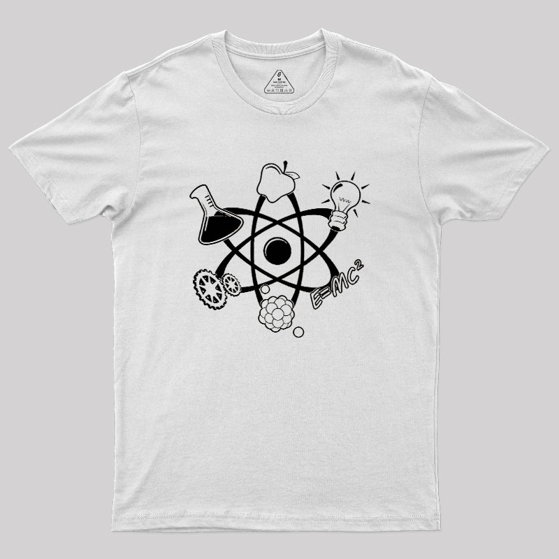 Science Atom Design Geek T-Shirt