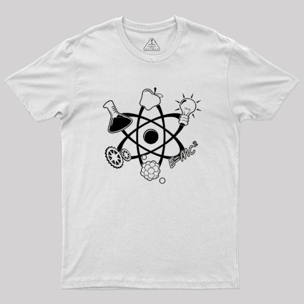 Science Atom Design Geek T-Shirt
