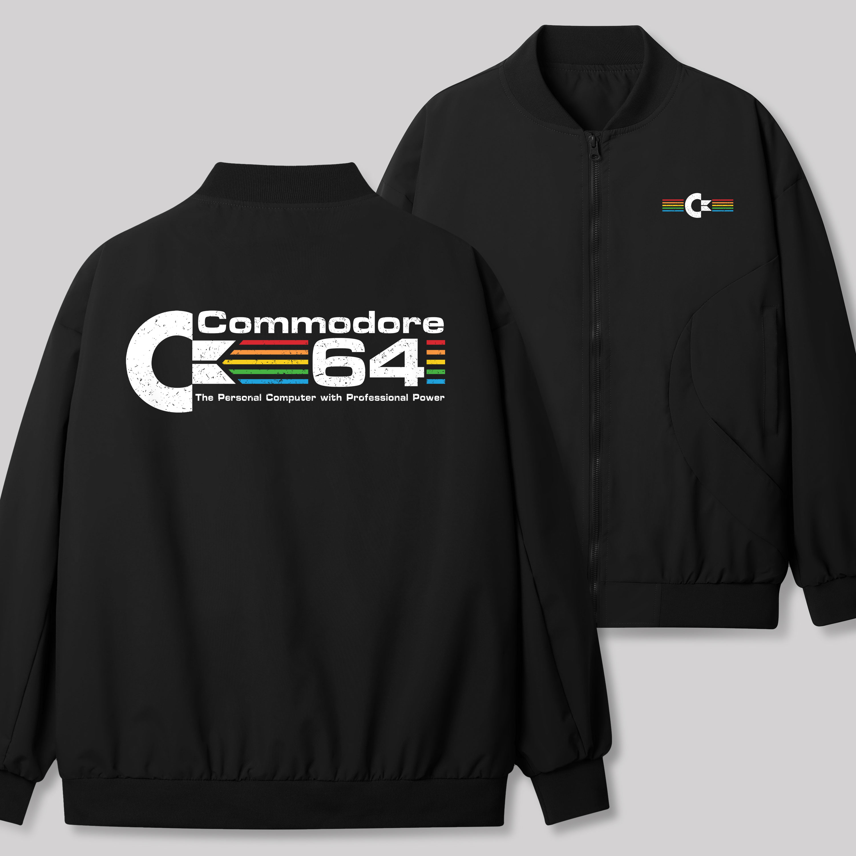 Commodore 64 Geek Classic Bomber Jacket