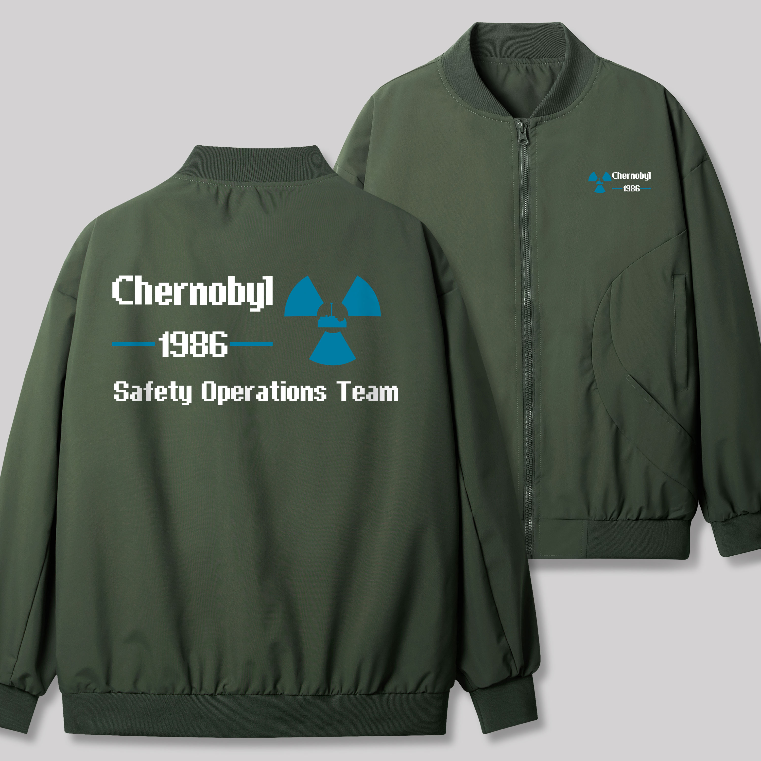 Chernobyl 1986 Geek Classic Bomber Jacket