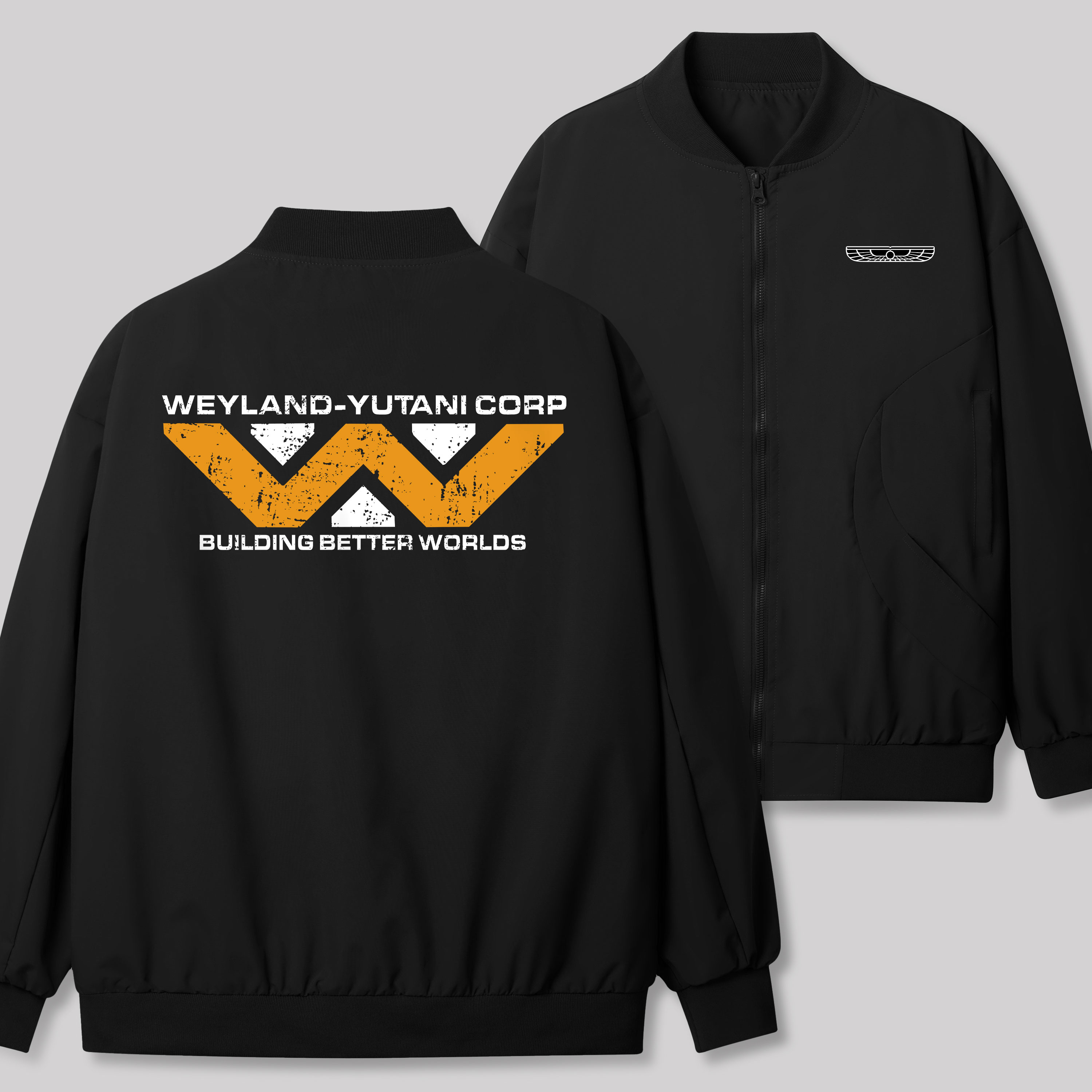 Weyland Building Better World Geek Classic Bomber Jacket