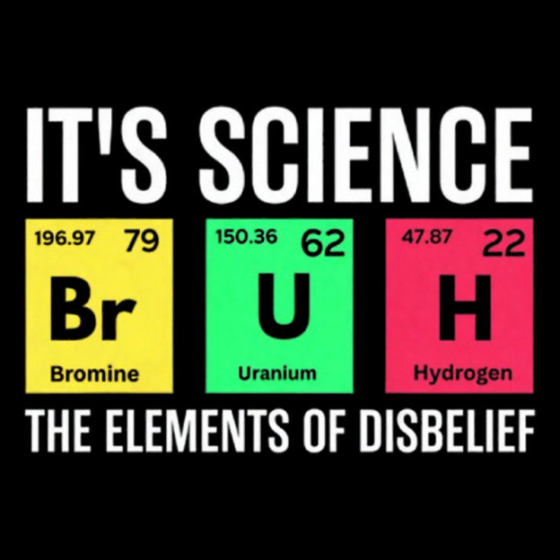 Funny Periodic Table Science Bruh Geek T-Shirt