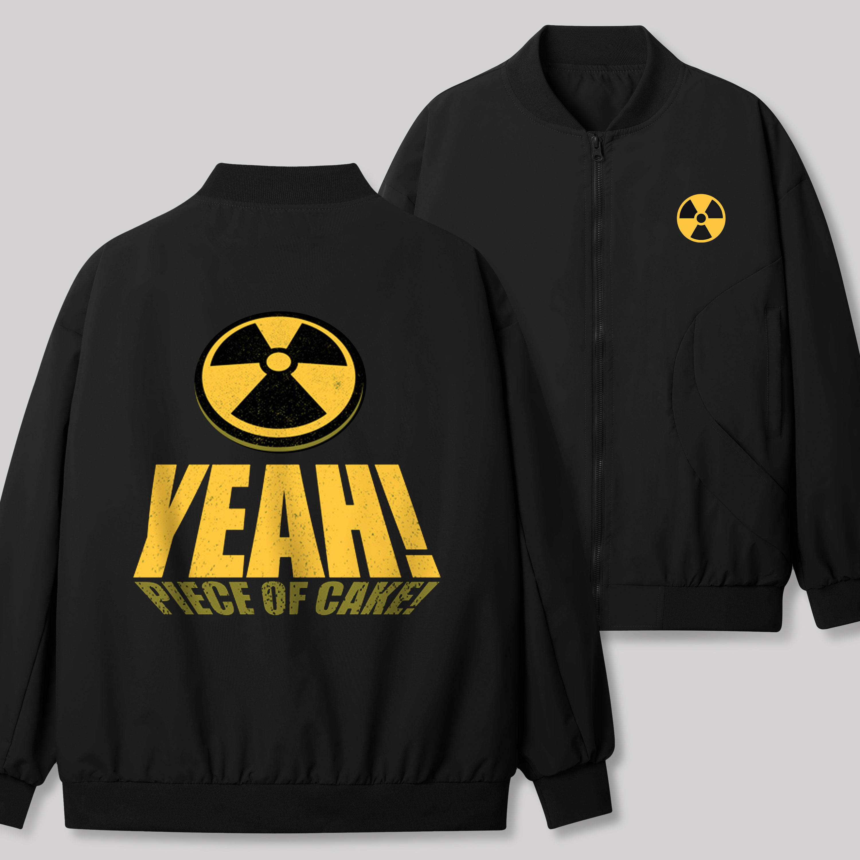 Yeah! Piece of Cake! Geek Classic Bomber Jacket