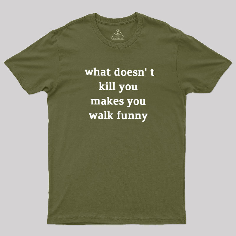 Walk Funny Geek T-Shirt