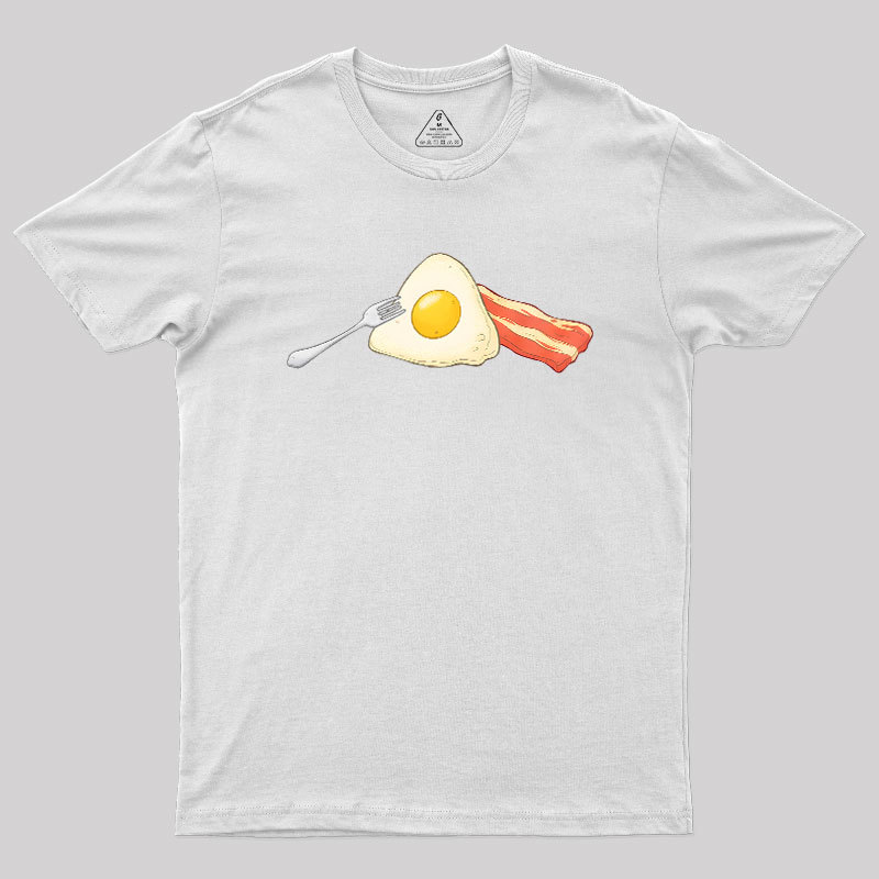 Dark Side of Breakfast Geek T-Shirt