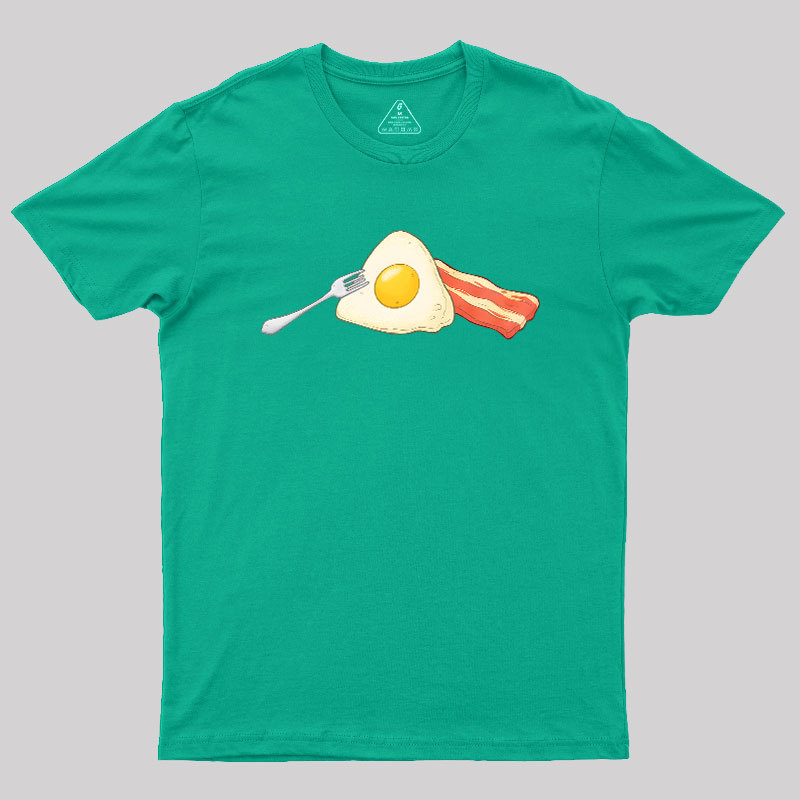 Dark Side of Breakfast Geek T-Shirt