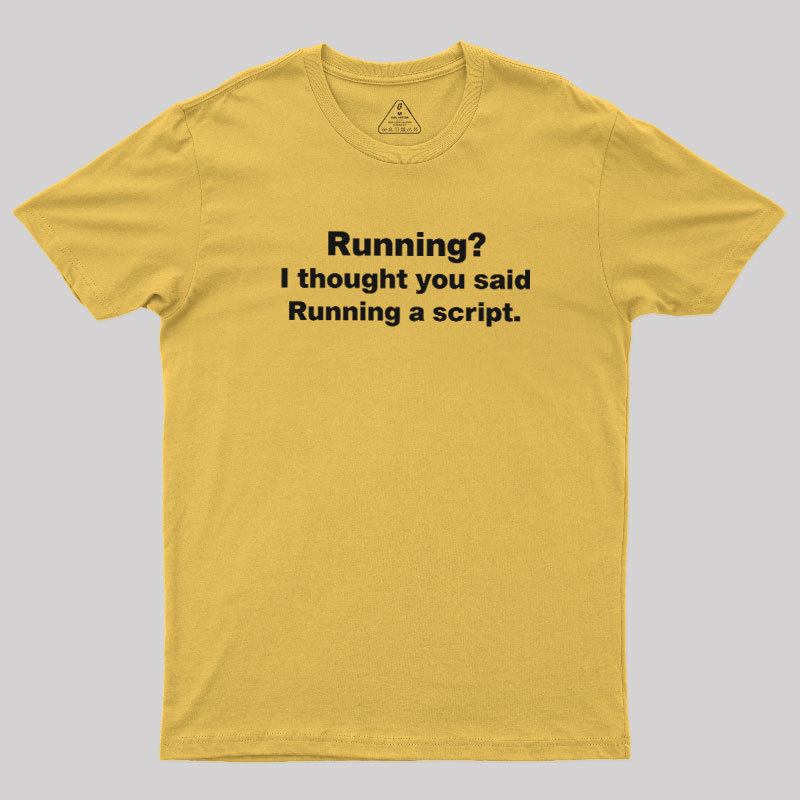 Running Geek T-Shirt