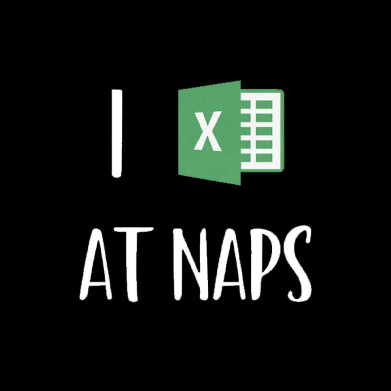 I Excel At Naps Geek T-Shirt