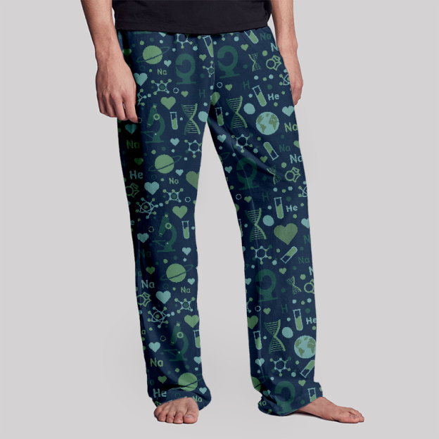 Beauty of Science Geek Loungewear Pants