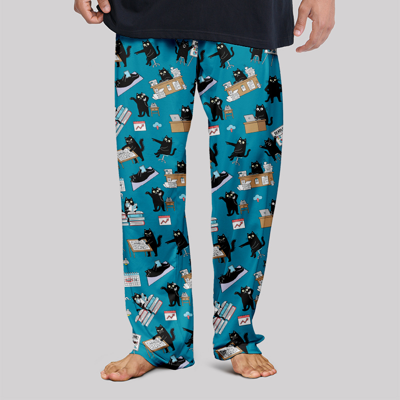 Busy Cat Chronicles Geek Loungewear Pants