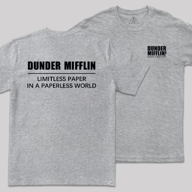 Paper Paradox Front and Back Printed Geek T-Shirt