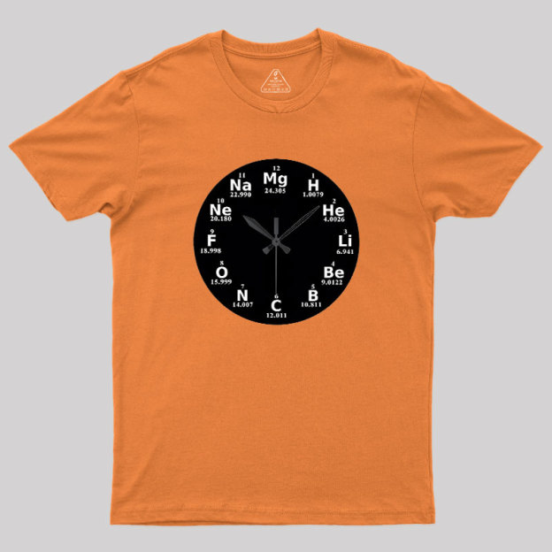 Periodic Table Science Elements Geek T-Shirt