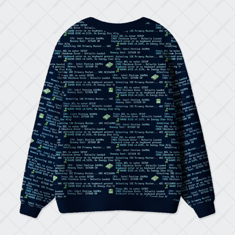 Data Stream Geek Ugly Cardigan Sweaters 
