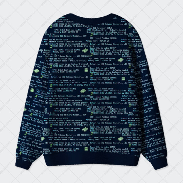 Data Stream Geek Ugly Cardigan Sweaters 