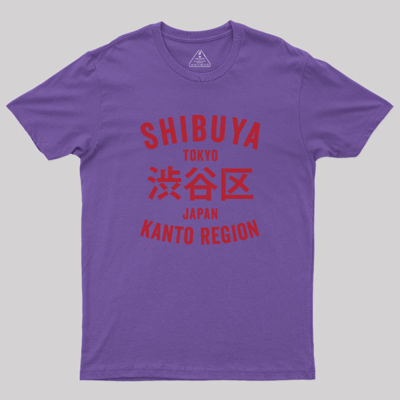 Shibuya Kanto Region Geek T-Shirt