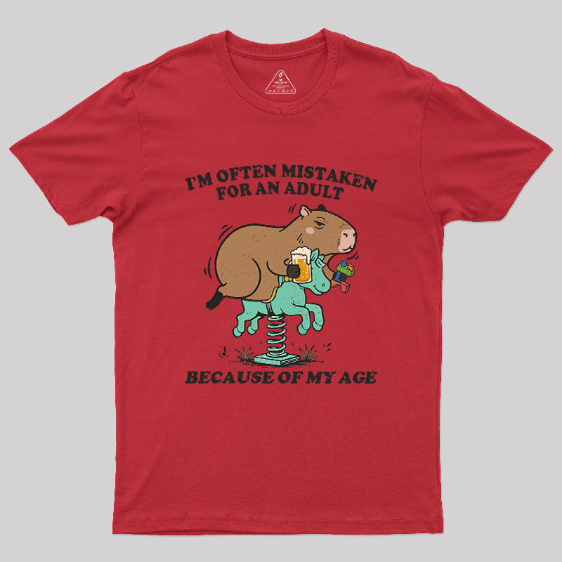 I'm Often Mistaken For An Adult Because Of My Age Geek T-Shirt