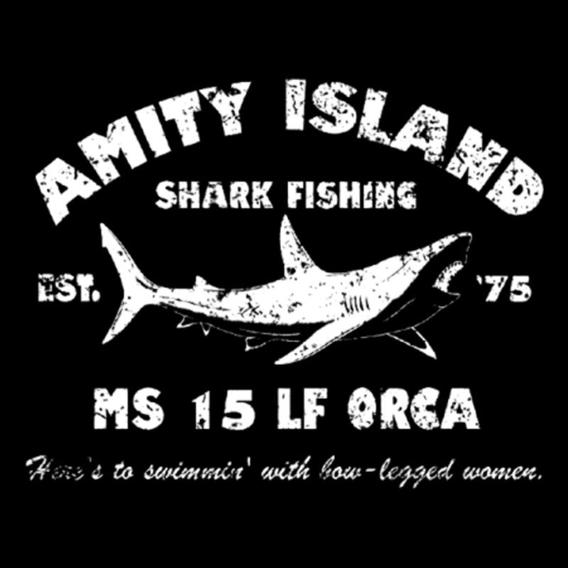 Amity Island Shark Fishing Est 1975 Geek T-Shirt