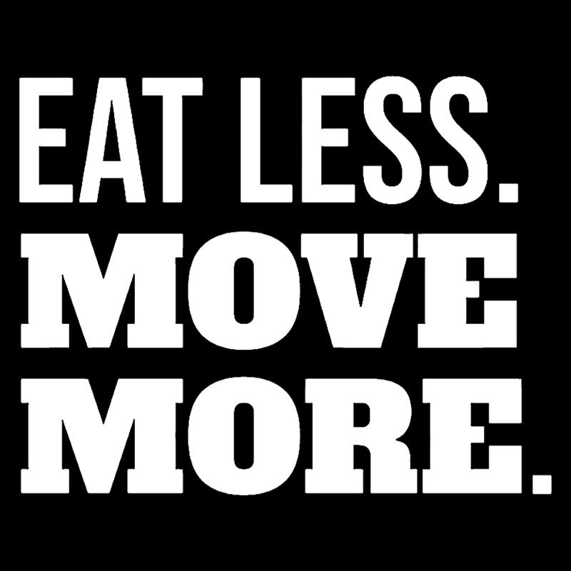 Eat Less Move More Geek T-Shirt