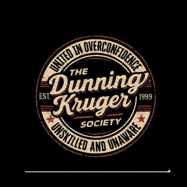 The Dunning-Kruger Society Geek T-Shirt