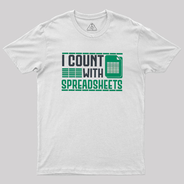 Funny Spreadsheet Accountant Geek T-Shirt
