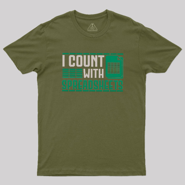 Funny Spreadsheet Accountant Geek T-Shirt