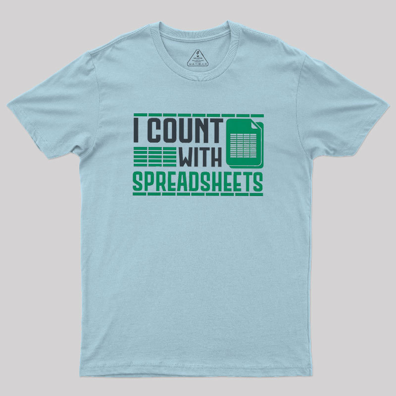 Funny Spreadsheet Accountant Geek T-Shirt