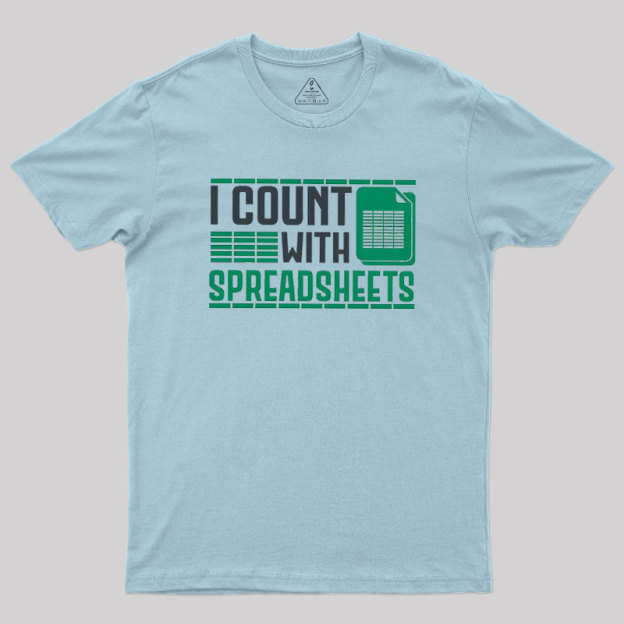 Funny Spreadsheet Accountant Geek T-Shirt
