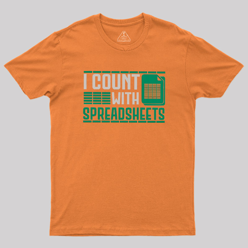 Funny Spreadsheet Accountant Geek T-Shirt
