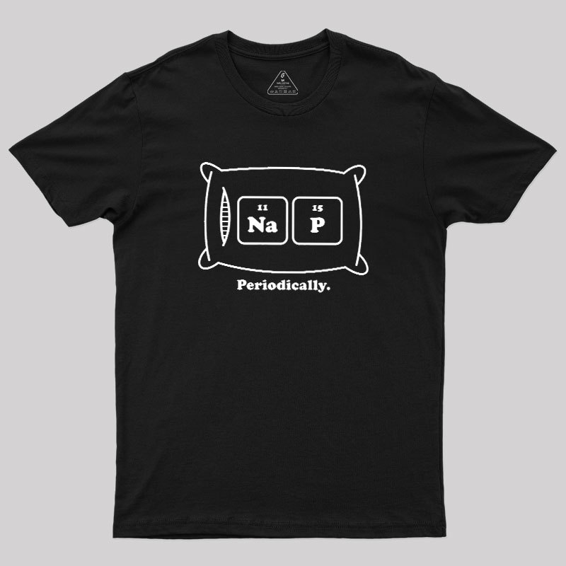 Nap Periodic Table Geek T-Shirt